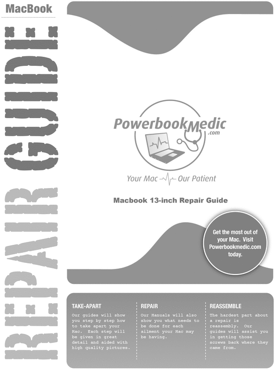 Product picture Macbook 13-inch Repair Guide 